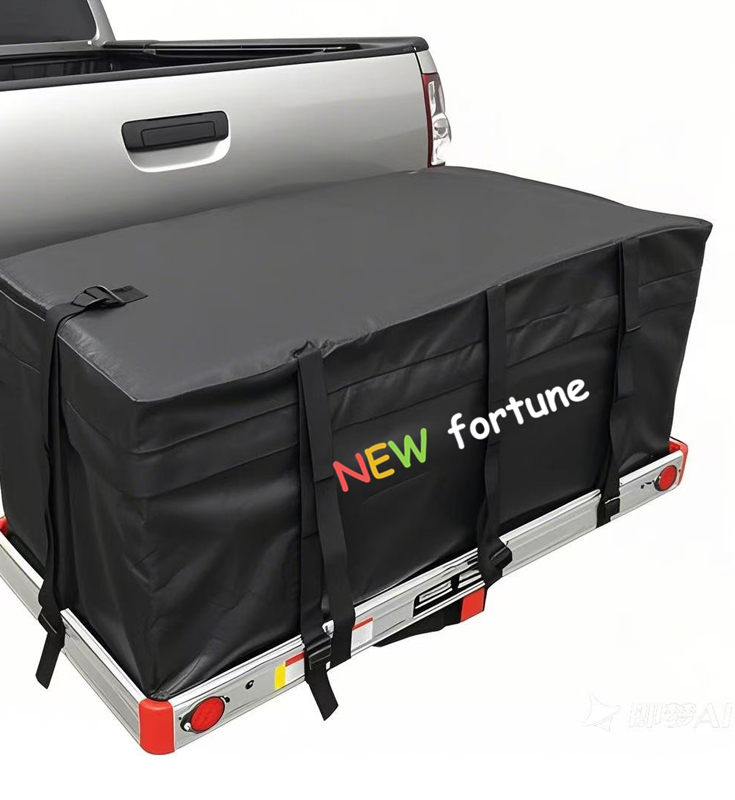 FO-25 11 Kaki Kubik PVC Tas Mobil Pembawa Bagasi Belakang Mobil