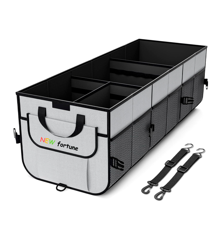 H-08 Organizer Penyimpanan Mobil Multi Kompartemen Lipat Kapasitas Tinggi
