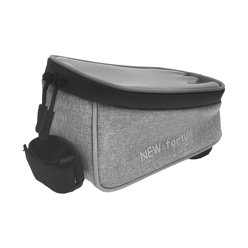 BI-07 Tas Penyimpanan Tahan Air Sepeda Abu-abu yang Mudah Dipasang